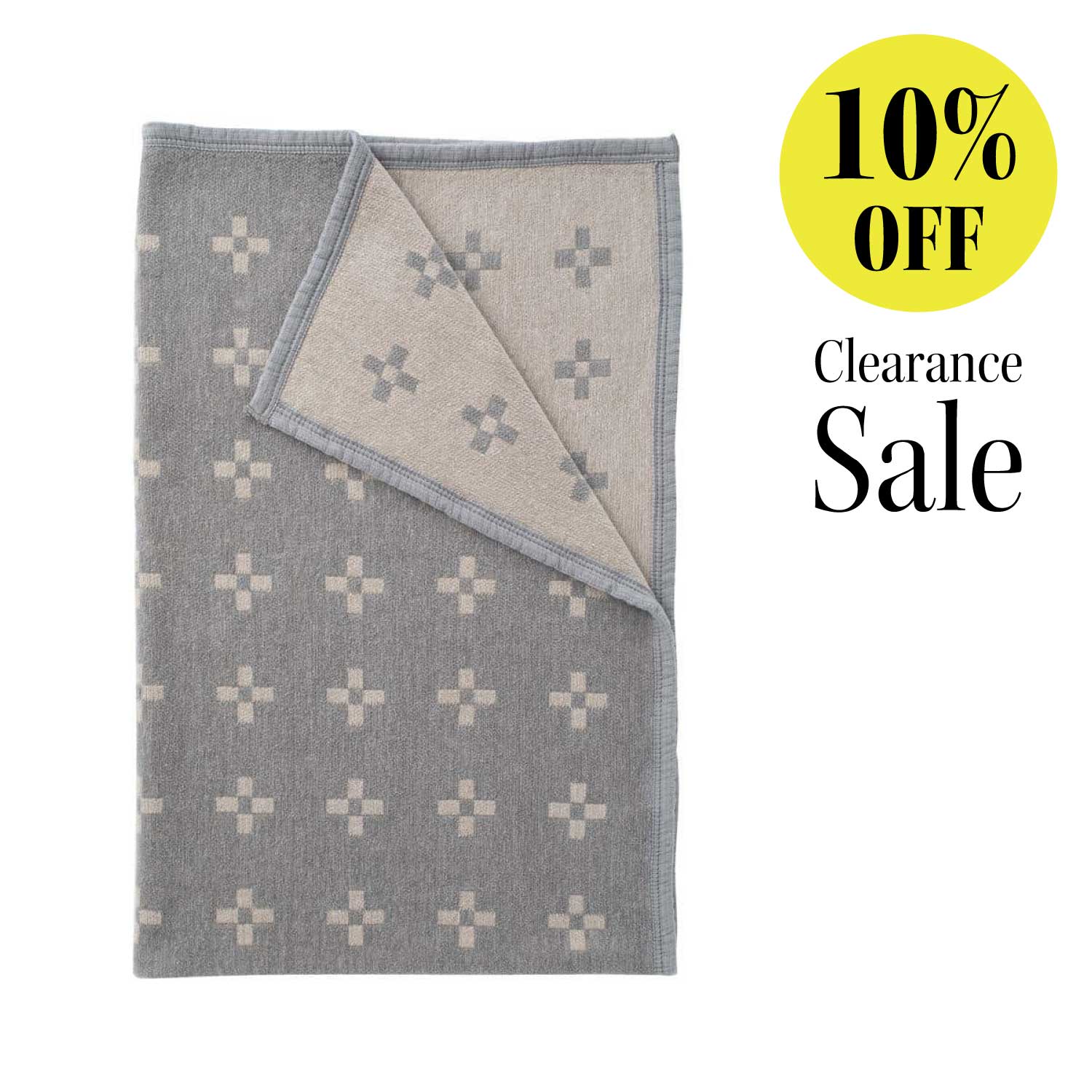 ハーフブランケット | シュニールコットン | シャーンスンド | グレー