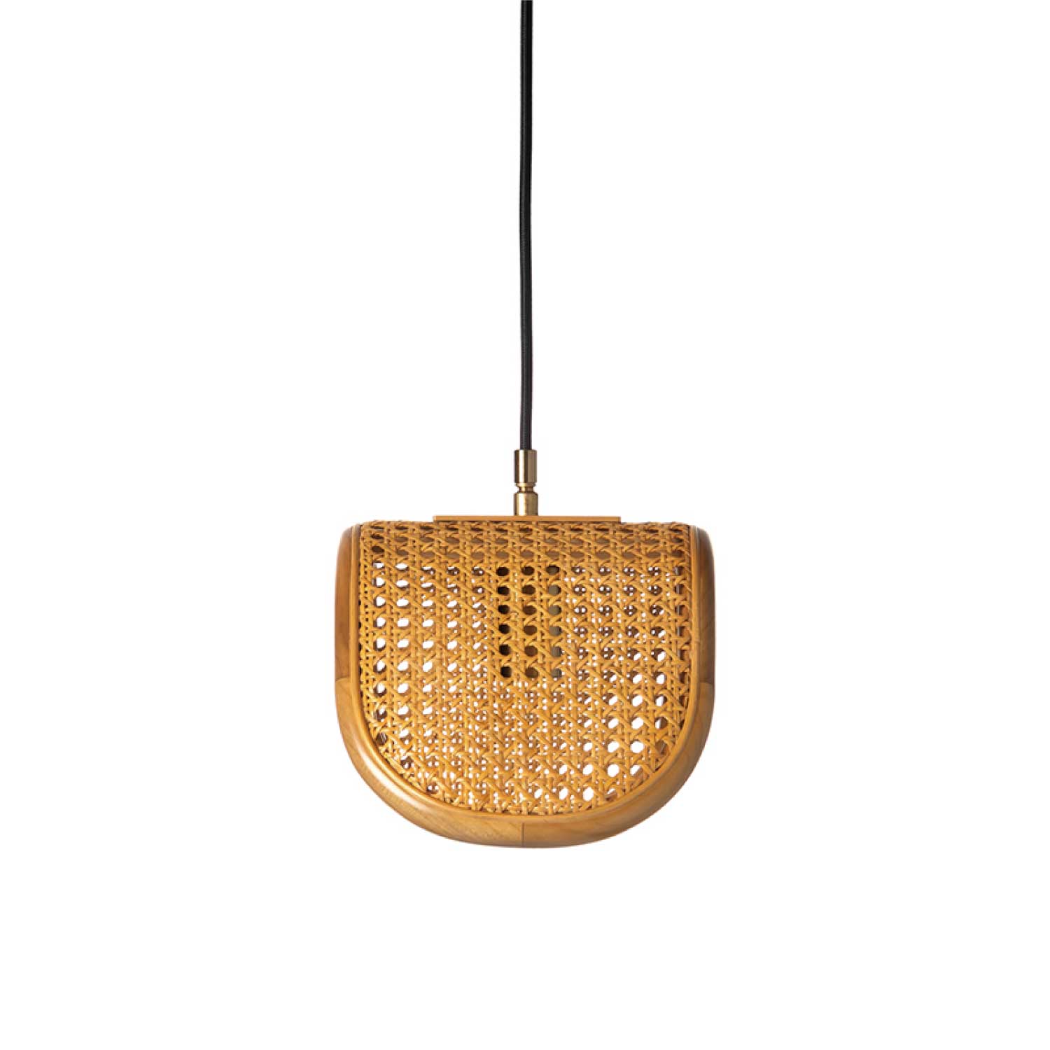 RATTAN PENDANT LAMP 1BULB