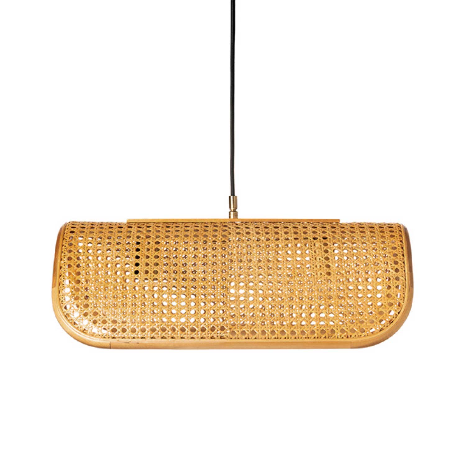 RATTAN PENDANT LAMP 2BULB