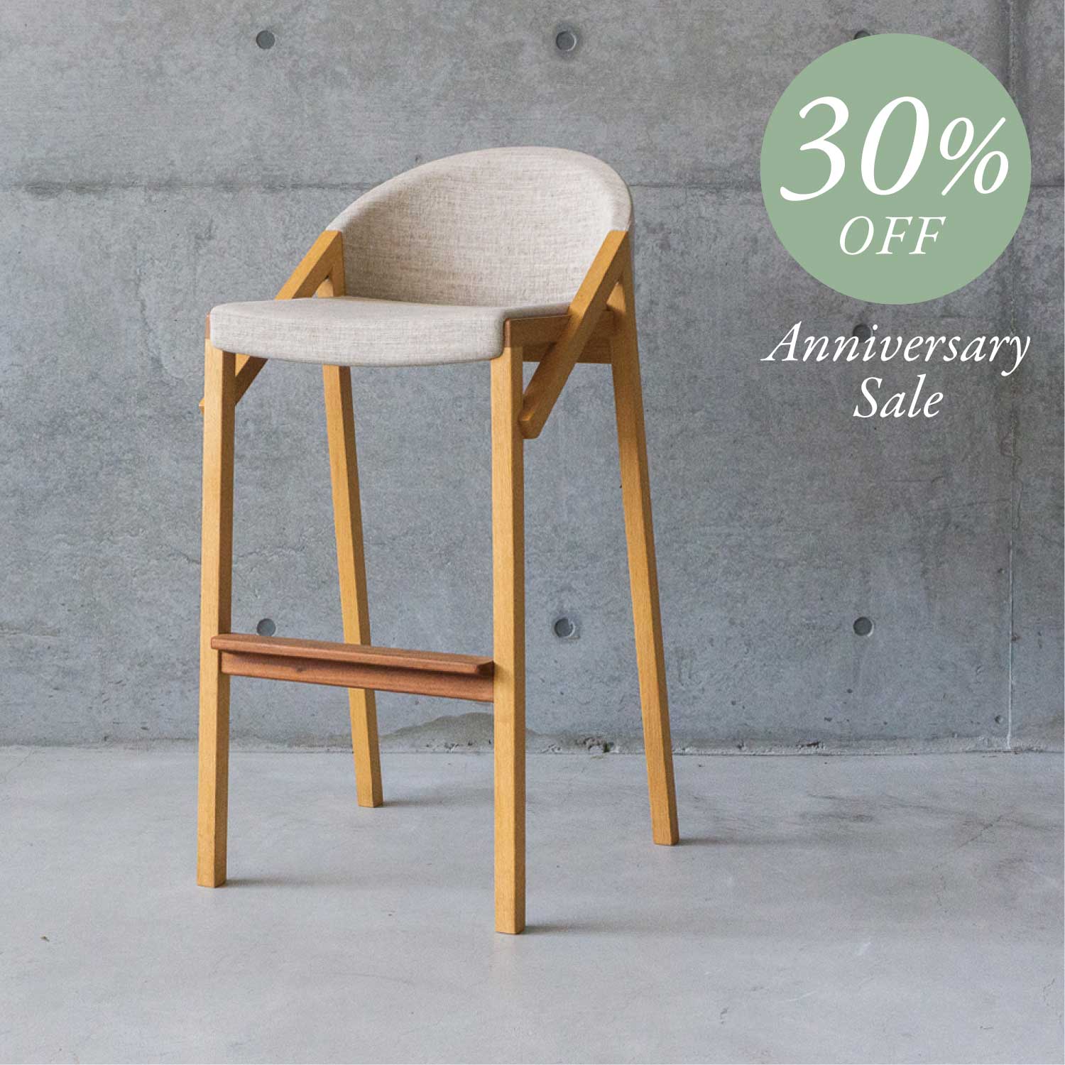 LeLe counter chair |  レッドオーク
