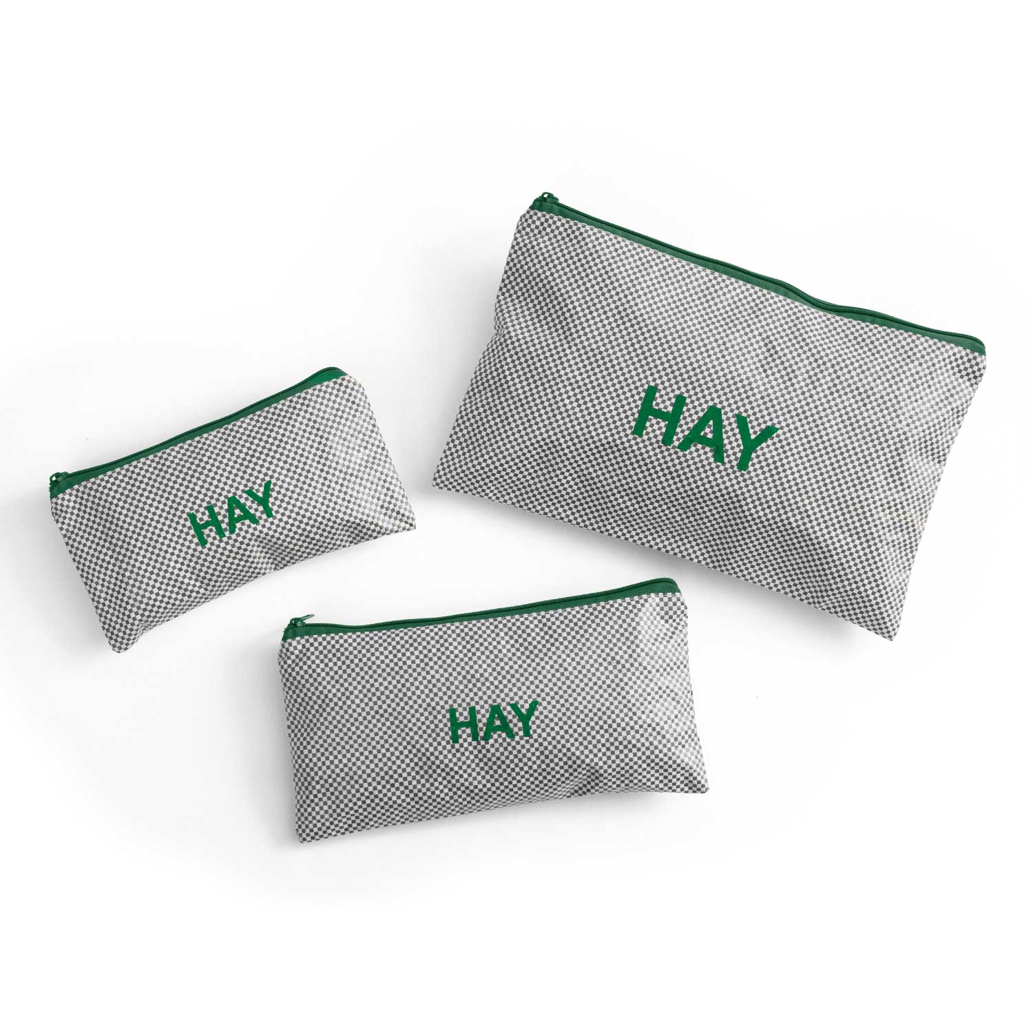 CANDY MONO WASH BAG-FLAT SET OF 3