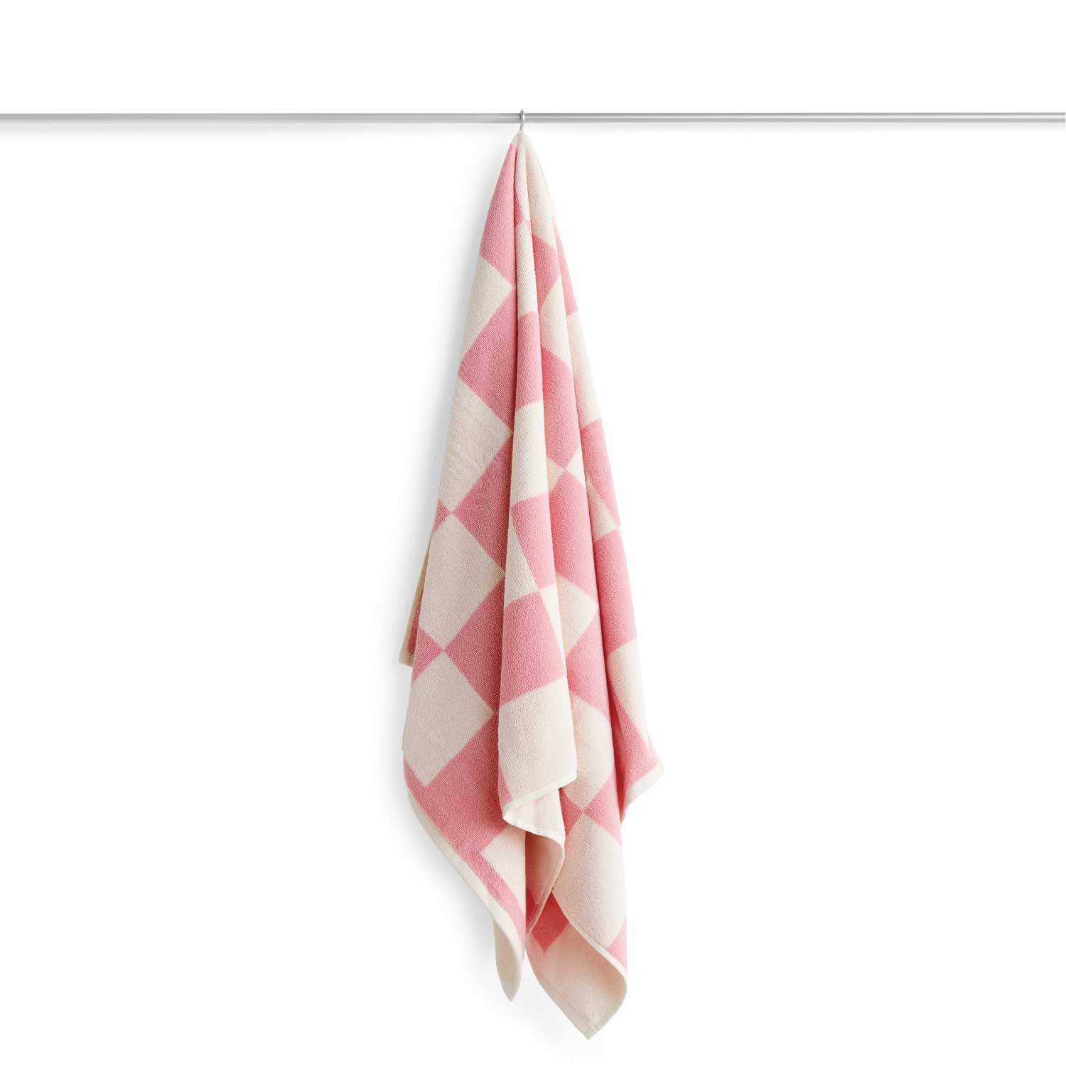 CHECK BATH TOWEL