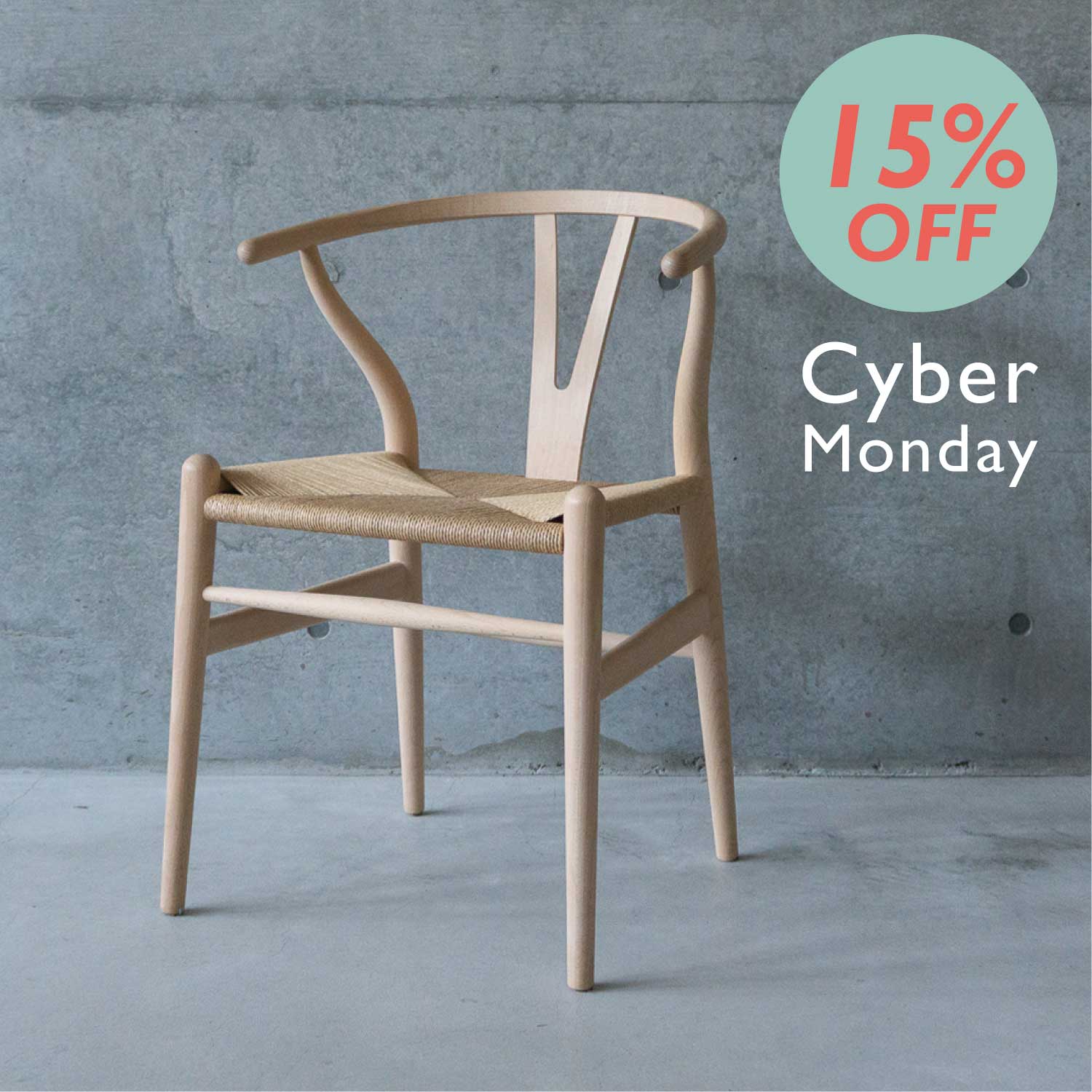 CH24  | WISHBONE CHAIR - ビーチ材 / ソープフィニッシュ