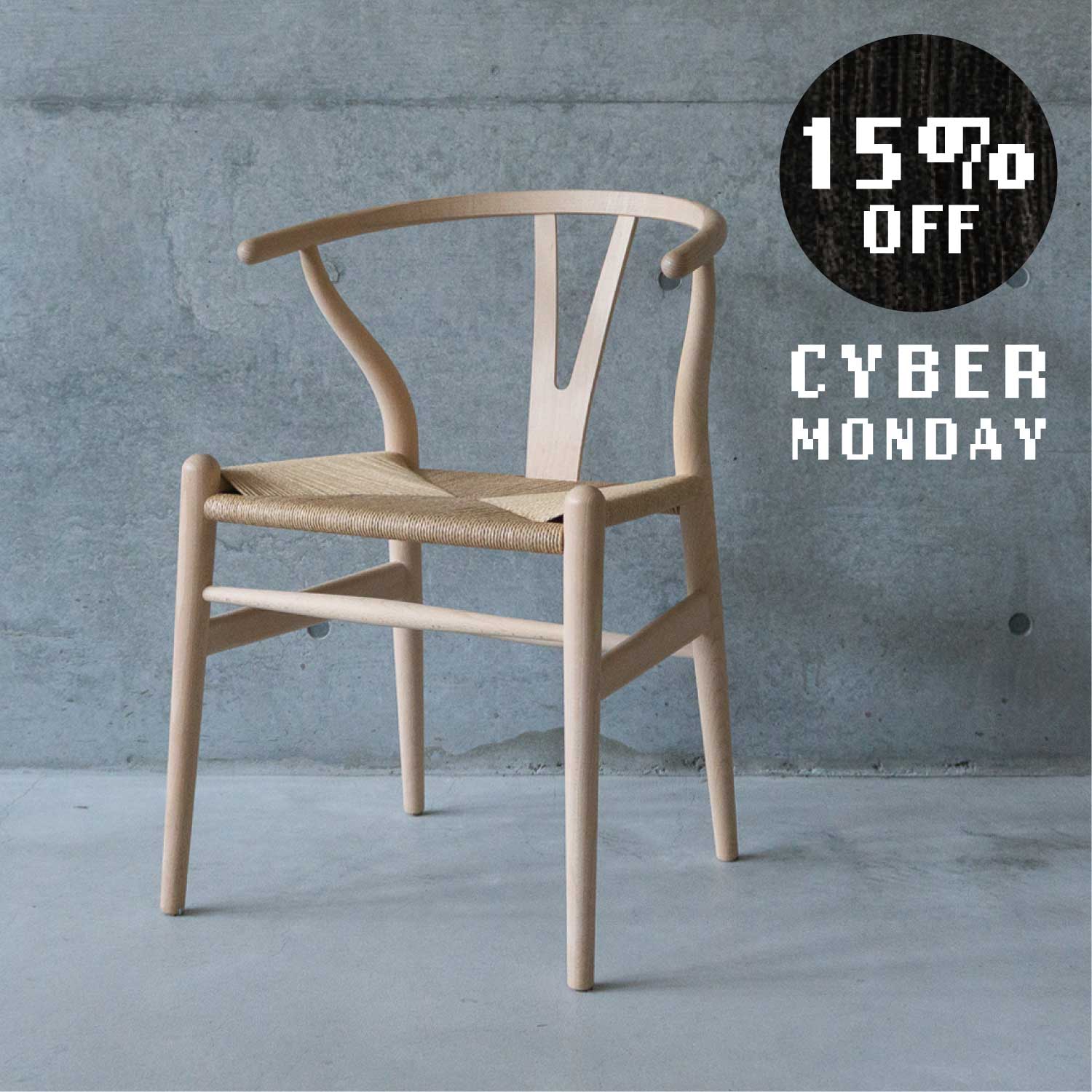 CH24  | WISHBONE CHAIR - ビーチ材 / ソープフィニッシュ