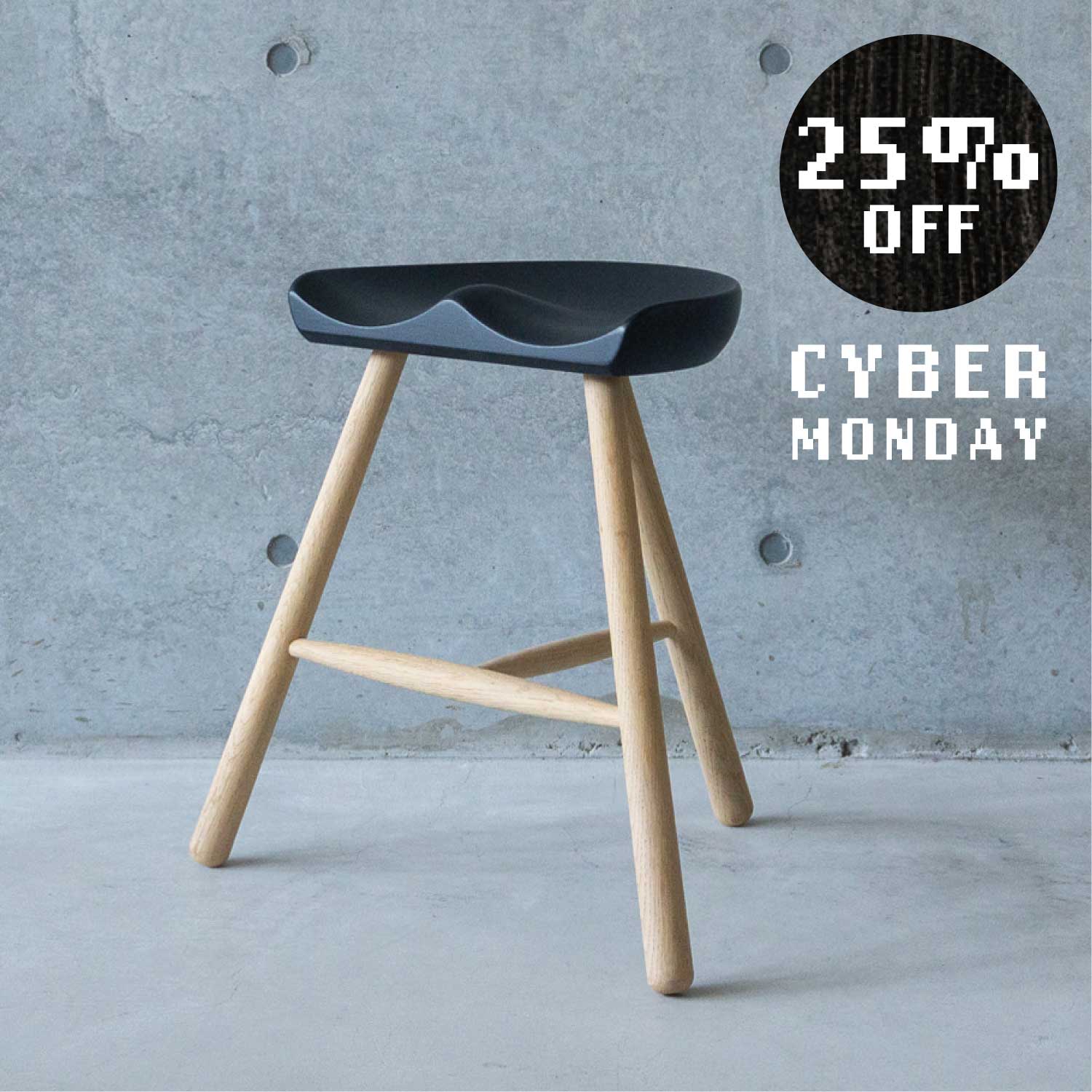 SHOEMAKER CHAIR NO.49 | ブラックフレーム